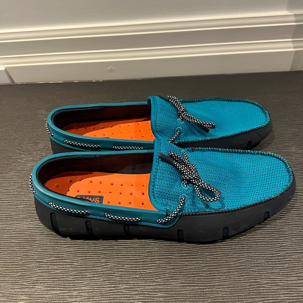 Swims - Braided Lace Loafers